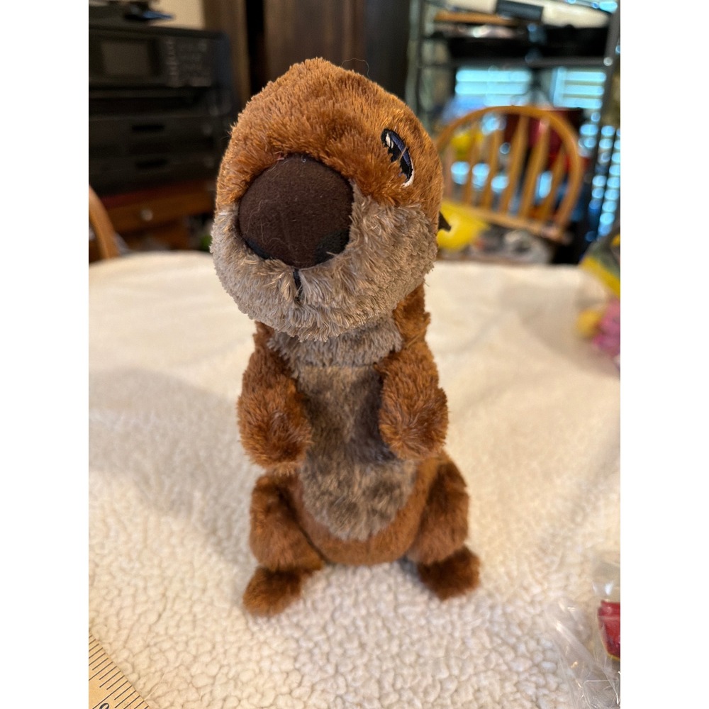 Disney Store Finding Dory Otter Plush Brown Pixar Stuffed Animal 8 Inch Toy